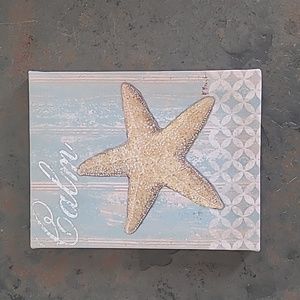 Starfish Canvas Painting
